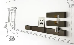 Minotti Italia Mobile ingresso design Sospeso Duedi, tredi, quattrodi di scontato- Mobili Ingresso