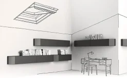 Minotti Mobile ingresso design Sospeso Canto di scontato- Mobili Ingresso