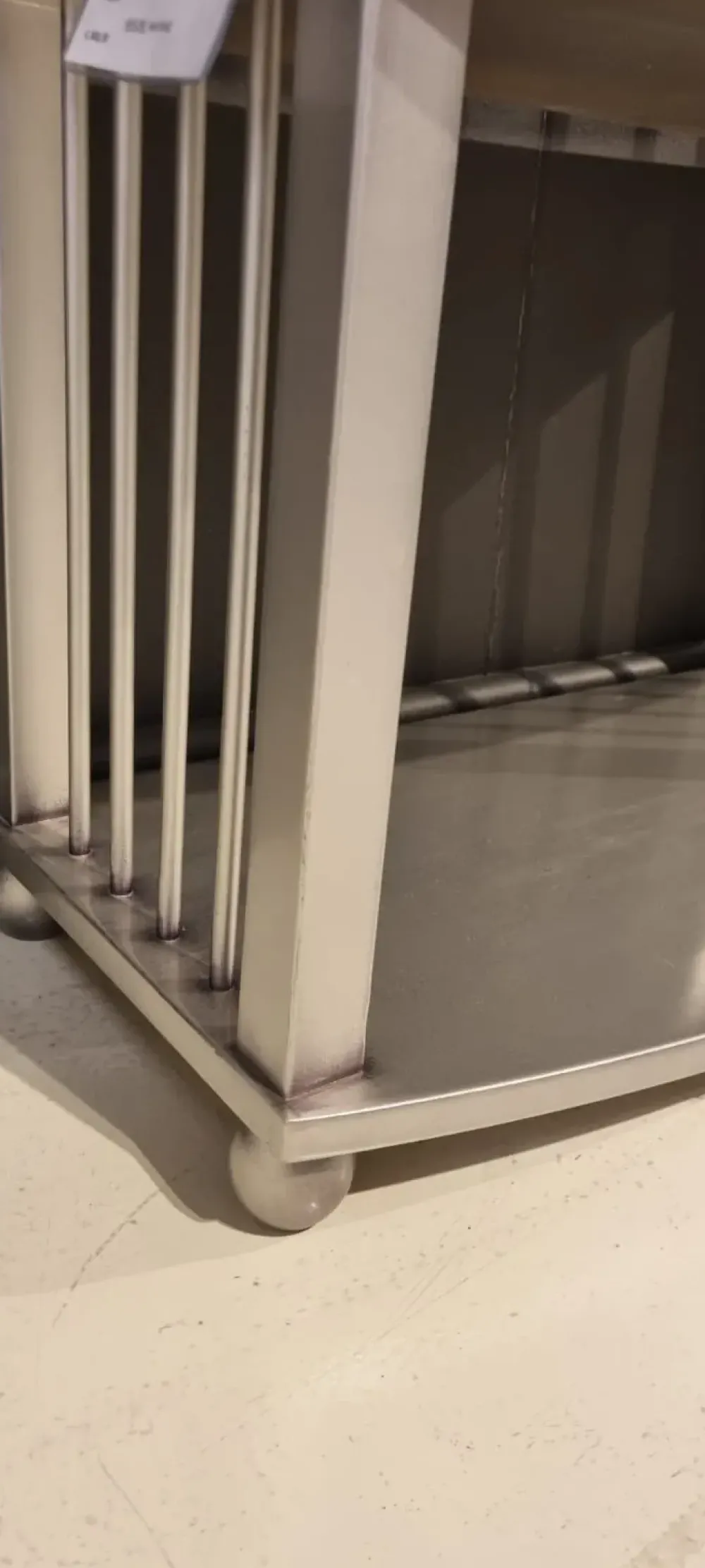 Sale Mobile ingresso Etagere grigio in stile classico a prezzo ribassato Mobili Ingresso