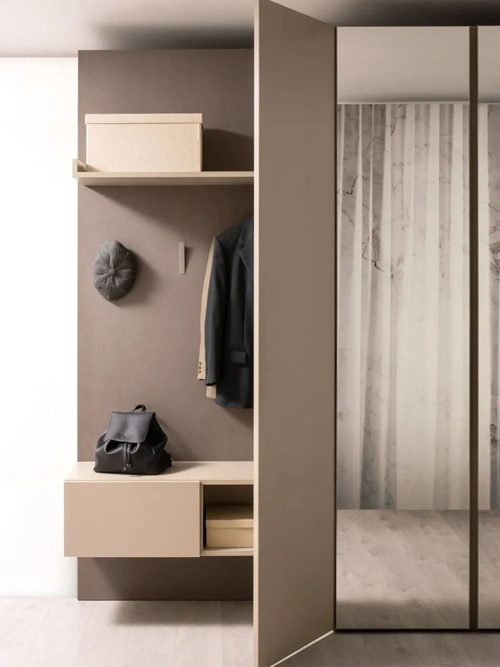 Mobile ingresso modello Wide 01 outlet moderno di a prezzo ribassato^Diotti.com Sale