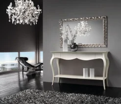 Mobile ingresso Senza maniglia modello classico Consolle mod.harmony laccata in promo-sconto del 45% di in offerta^Artigiani Veneti Online