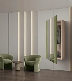 Mobilificio Bellutti Mobile ingresso Specchiera con contenitore art 3291 di : qualità e prezzo conveniente- Mobili Ingresso