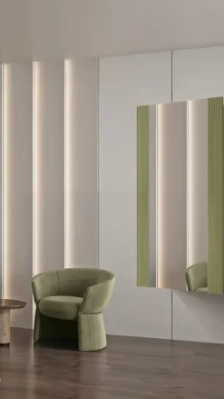 Mobilificio Bellutti Mobile ingresso Specchiera con contenitore art 3291 di : qualità e prezzo conveniente- Mobili Ingresso