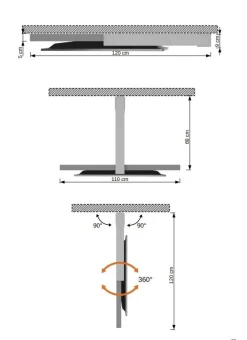 Sale Mobile modello Full 360 porta tv di in Offerta Outlet Porta Tv