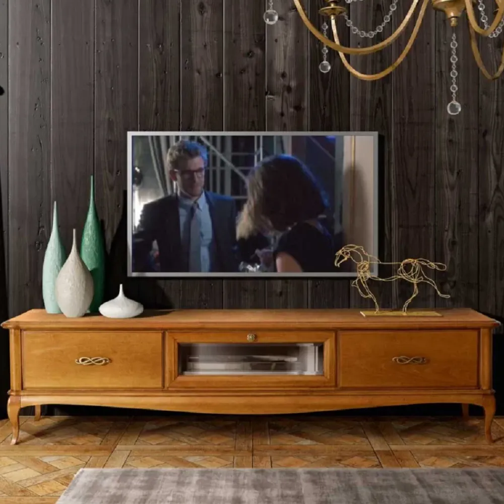 Artigianale Mobile modello Modello portland porta tv di in Offerta Outlet- Porta Tv