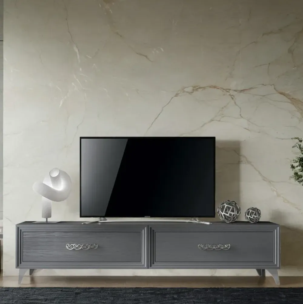 Artigianale Mobile modello Modello portland porta tv di in Offerta Outlet- Porta Tv