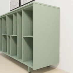 Las Mobili Mobile modello Sigma h93 a giorno in legno ad un prezzo davvero conveniente- Arredo Ufficio