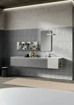 Online Mobile per il bagno M2 system 226 a prezzi outlet Mobili Bagno Sospeso