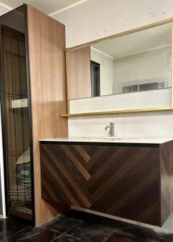 Mobile per il bagno Bluna spina di pesce a prezzi convenienti^Binova Discount