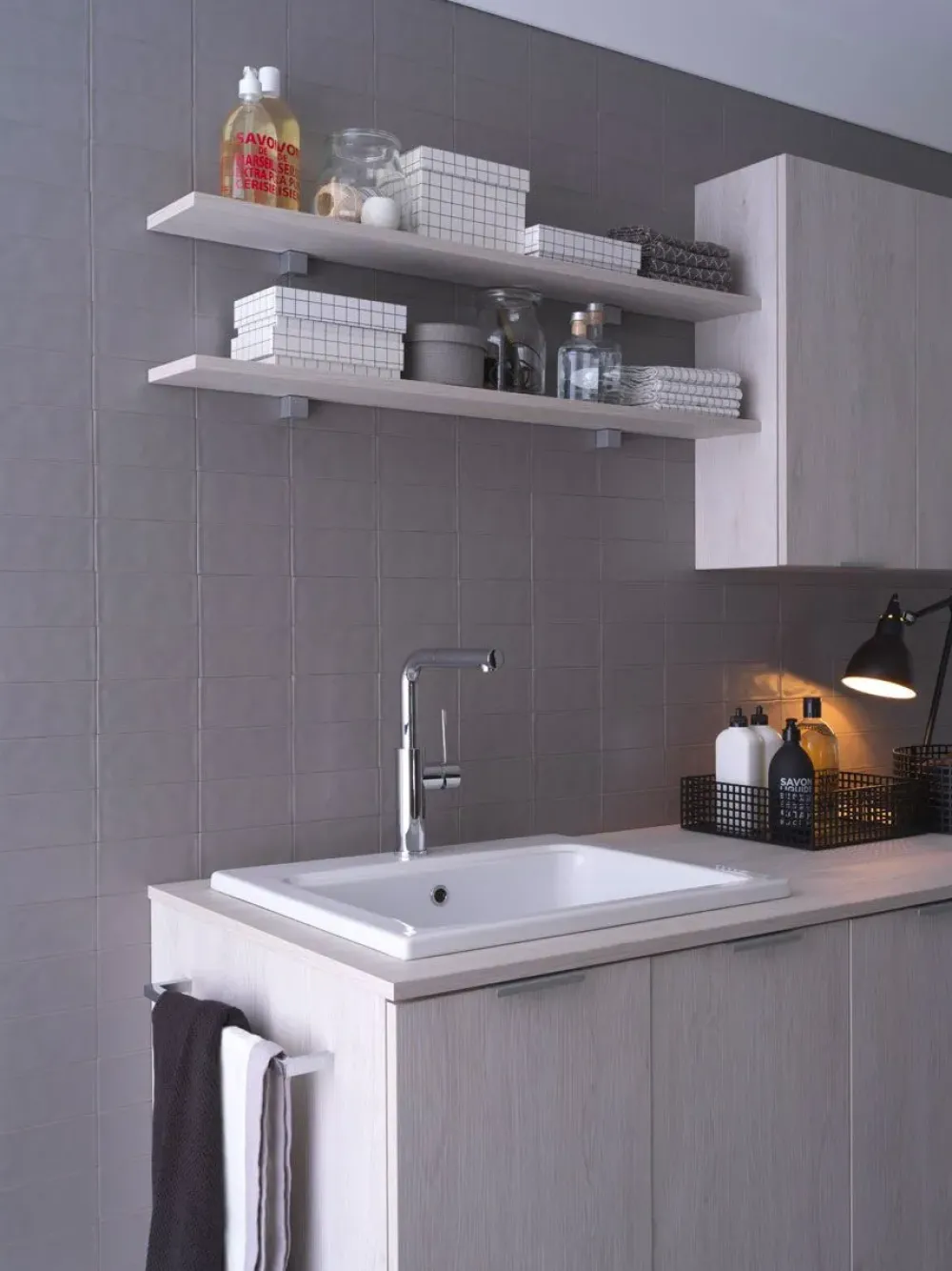 Ideagroup Mobile per il bagno Kandy 01 in offerta- Mobili Bagno Lavanderia