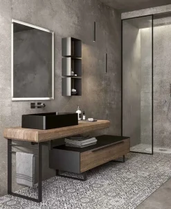 Sale Mobile per il bagno L.08 in offerta Mobili Bagno A Terra