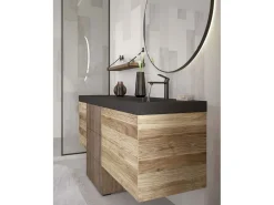 Outlet Mobile per il bagno L02 con forte sconto Mobili Bagno Sospeso