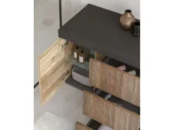 Outlet Mobile per il bagno L02 con forte sconto Mobili Bagno Sospeso