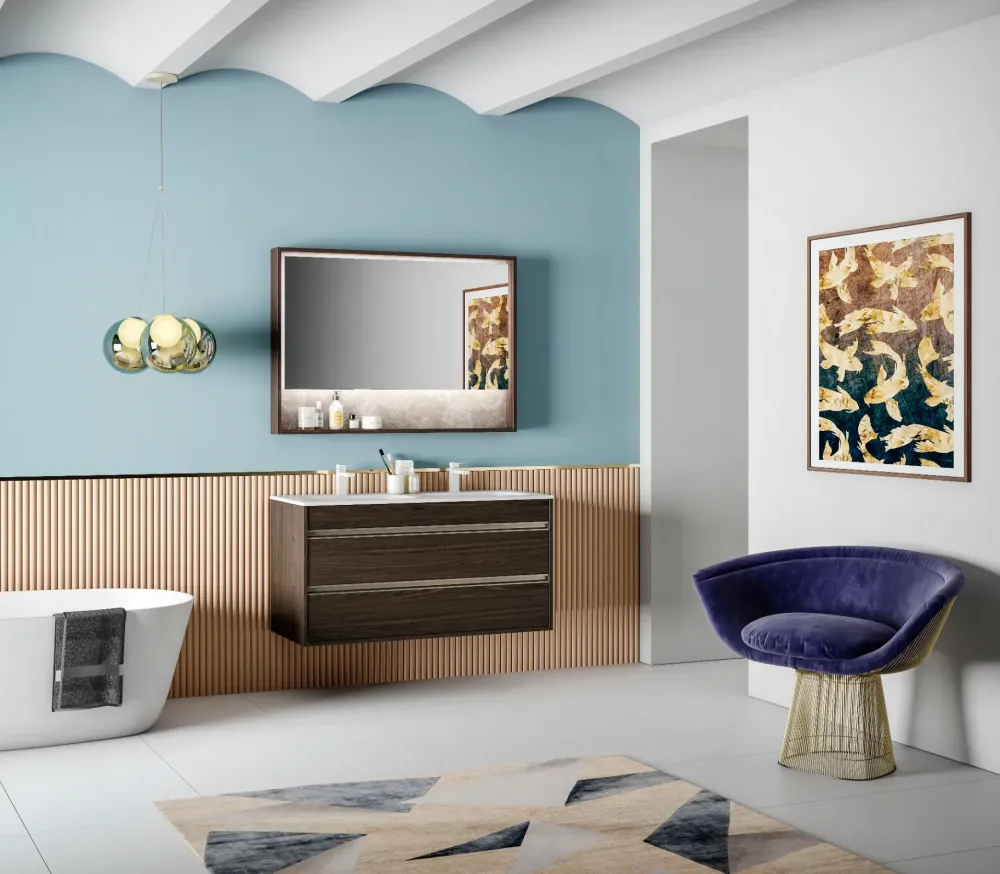 Mastella Mobile per il bagno Smart.46-08 a prezzi convenienti- Mobili Bagno Sospeso