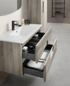 Md work Mobile per il bagno Bagno 3 colori disponibili con 3 misure  in offerta- Mobili Bagno Sospeso