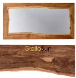 Outlet Etnico Mobile per il bagno Top bagno legno massello a prezzi convenienti- Mobili Bagno Sospeso