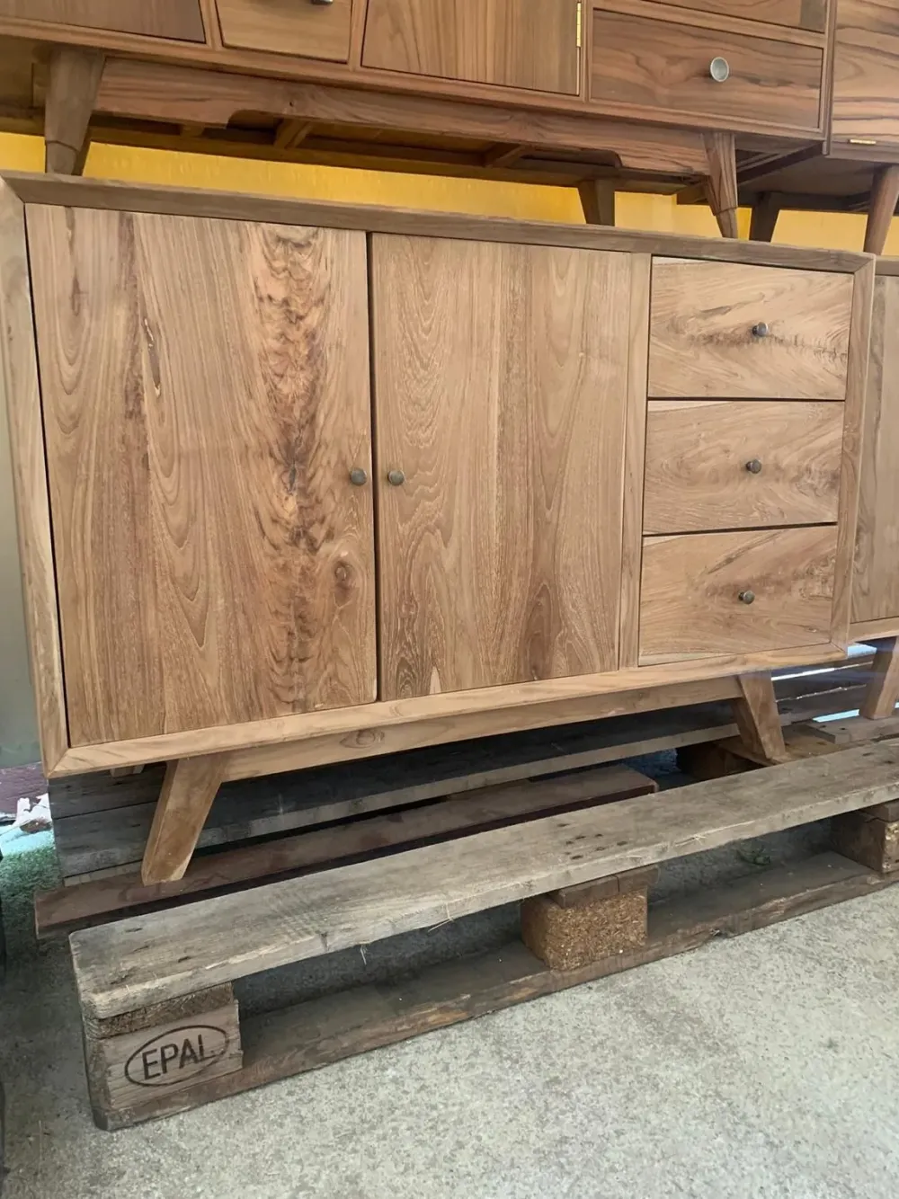 Discount Mobile per la sala da bagno Mobile bagno vintage in teak a prezzo Outlet Mobili Bagno A Terra