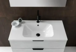 Compab Mobile per la sala da bagno B201 a prezzo scontato- Mobili Bagno A Terra