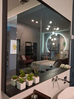 Online Mobile per la sala da bagno M3 system in Offerta Outlet Mobili Bagno Sospeso