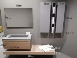 Mobile per la sala da bagno Alice a prezzo scontato Mobili Bagno Sospeso