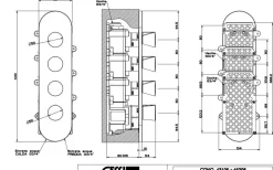 Clearance Mobile per la sala da bagno Cono gruppo doccia 3 vie termostatico parte esterna 45206 031 + parte incasso 43105 a prezzo scontato Mobili Bagno Sospeso