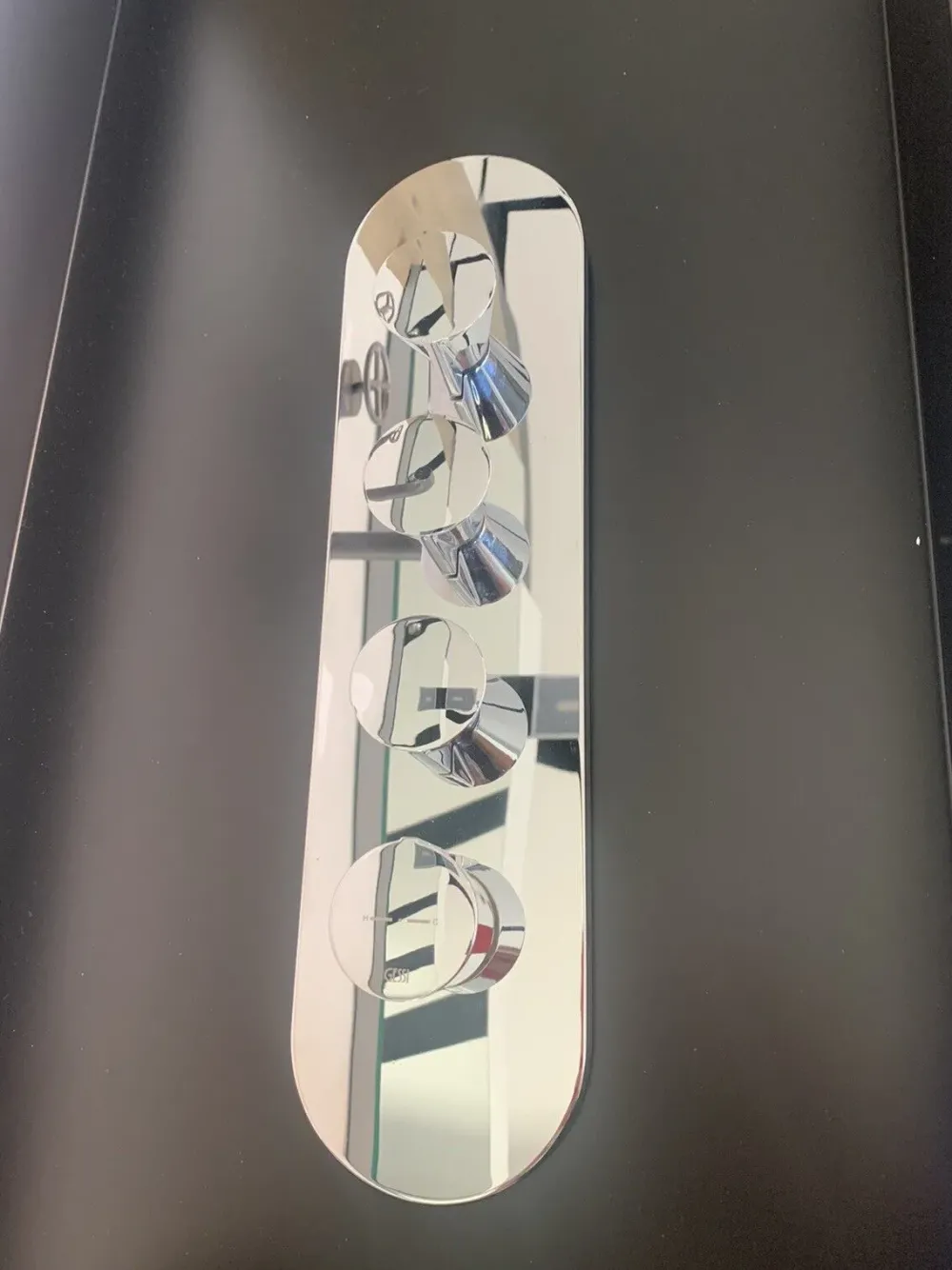 Clearance Mobile per la sala da bagno Cono gruppo doccia 3 vie termostatico parte esterna 45206 031 + parte incasso 43105 a prezzo scontato Mobili Bagno Sospeso