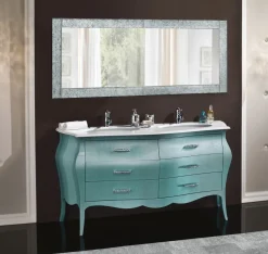 Collezione esclusiva Mobile per la sala da bagno Mobile bagno 6 cassetti a prezzo Outlet- Mobili Bagno A Terra