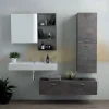 Colavene Mobile per la sala da bagno Square n.2 a prezzo Outlet- Mobili Bagno Sospeso