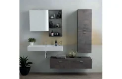 Colavene Mobile per la sala da bagno Square n.2 a prezzo Outlet- Mobili Bagno Sospeso