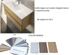 Baxar Mobile per la sala da bagno Tak m1system surf 95 a prezzo scontato- Mobili Bagno Sospeso