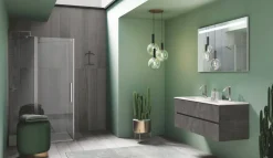 Clearance Mobile per la sala da bagno Composizione u&d 06 in Offerta Outlet Mobili Bagno Sospeso