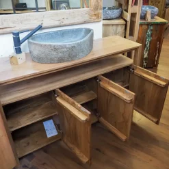 Mobile per la sala da bagno Mobiule bagno legnop di acacia india    a prezzo scontato^Nuovi Mondi Collection Hot