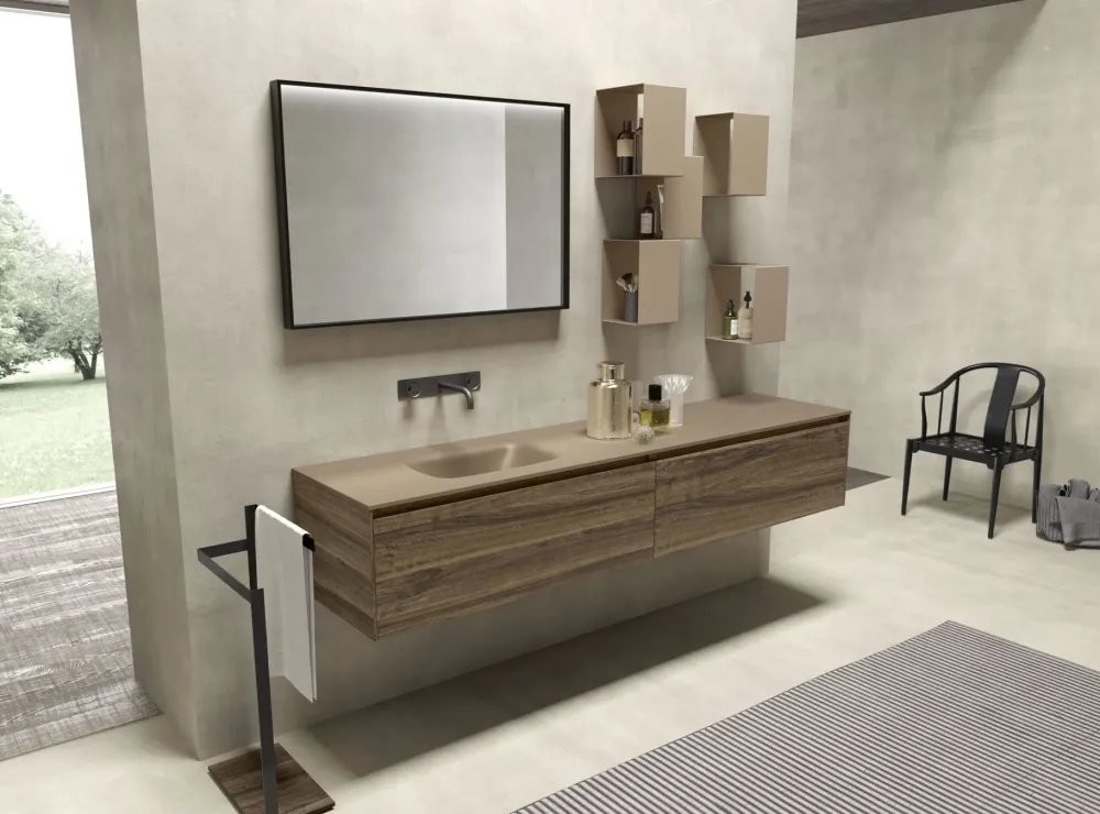 Mobile per la sala da bagno Bagno 07 system m2 a prezzo scontato^Baxar Sale