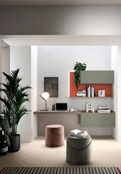 Mobile per ufficio in laccato opaco Start 360 a marchio in offerta^Collezione esclusiva Online