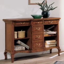 Mobile per un ingresso classico modello Crenzina mod.elenoire con cassetti centrali in promo-sconto del 50% di a prezzo scontato^Artigianale Outlet