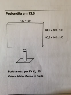 Astor Mobili Mobile porta tv Free view 360 di a prezzi convenienti- Porta Tv