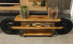 Mobile porta tv Porta tv motorbike di a prezzi outlet^Artigianale Clearance