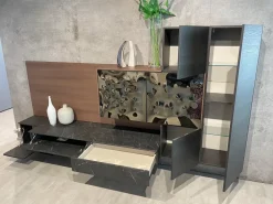 Duebitalia Mobile soggiorno modello Parete attrezzata  di a PREZZI OUTLET- Pareti Attrezzate