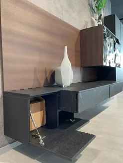 Duebitalia Mobile soggiorno modello Parete attrezzata  di a PREZZI OUTLET- Pareti Attrezzate