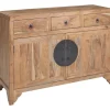 Outlet Mobile soggiorno modello Mobile credenza zen 2 ante 3 cassetti    di a prezzo Outlet Madie