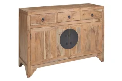 Outlet Mobile soggiorno modello Mobile credenza zen 2 ante 3 cassetti    di a prezzo Outlet Madie