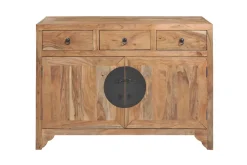 Outlet Mobile soggiorno modello Mobile credenza zen 2 ante 3 cassetti    di a prezzo Outlet Madie