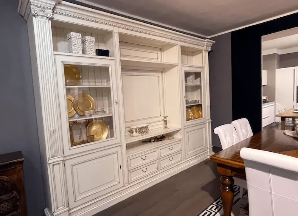 Best Mobile soggiorno modello Parete classica di scontato -32% Pareti Attrezzate