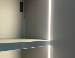 Outlet Mobile soggiorno modello Code di scontato -40% Pareti Attrezzate