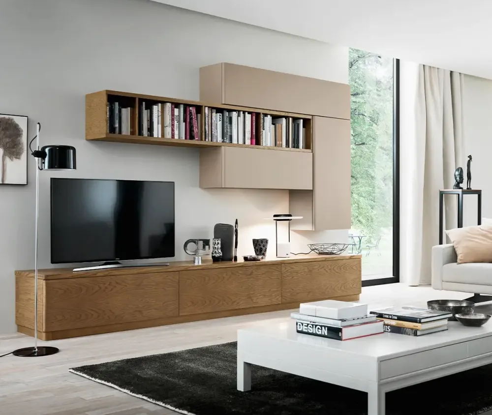 Best Mobile soggiorno modello Parete di scontato -21% Pareti Attrezzate