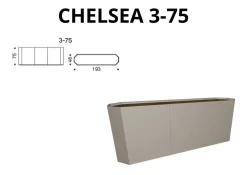 Best Mobile soggiorno modello Chelsea di in Offerta Outlet Madie