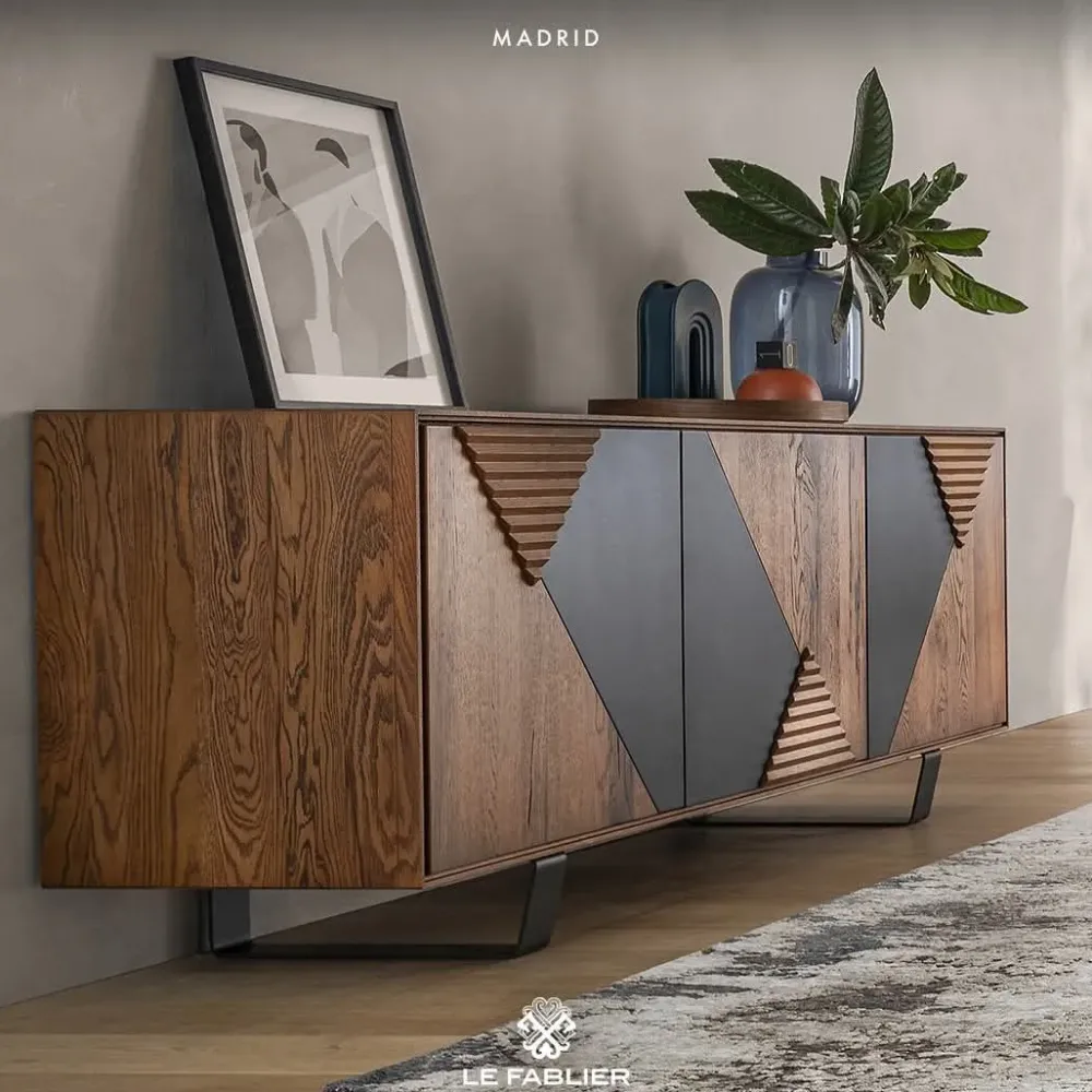 Le Fablier Mobile soggiorno modello Madrid di a PREZZI OUTLET- Madie