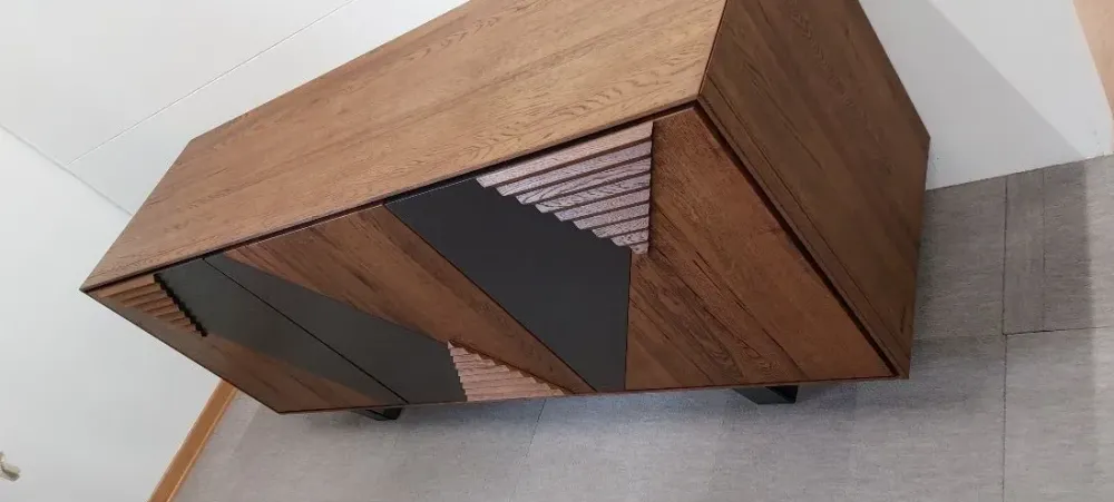 Le Fablier Mobile soggiorno modello Madrid di a PREZZI OUTLET- Madie