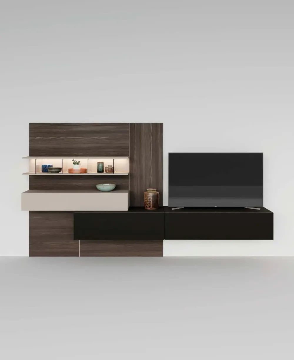 Best Mobile soggiorno modello Composizione 5 b di a PREZZI OUTLET Pareti Attrezzate