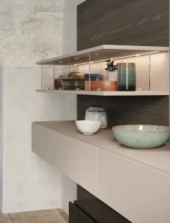 Best Mobile soggiorno modello Composizione 5 b di a PREZZI OUTLET Pareti Attrezzate